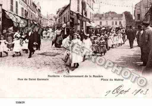 Ville de NANTERRE, carte postale ancienne