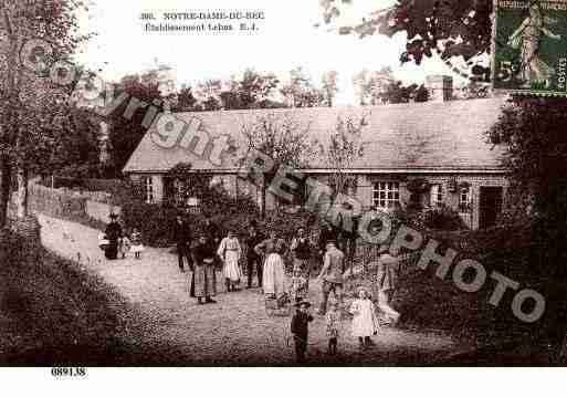 Ville de NOTREDAMEDUBEC, carte postale ancienne