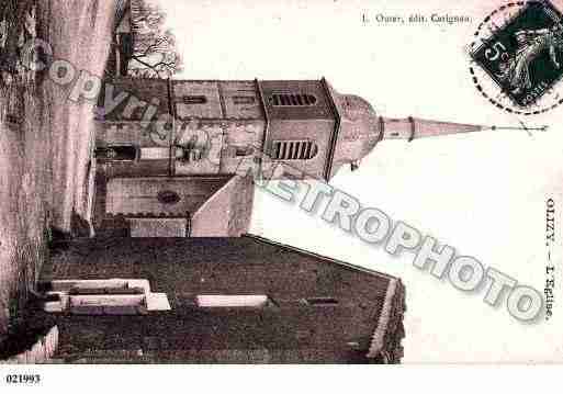 Ville de OLIZYSURCHIERS, carte postale ancienne