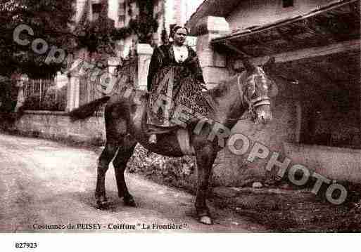 Ville de PEISEYNANCROIX, carte postale ancienne