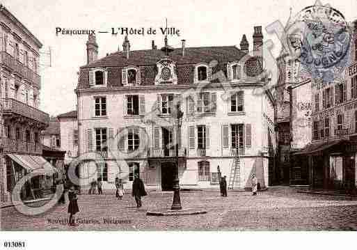 Ville de PERIGUEUX, carte postale ancienne