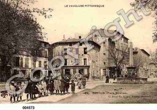 Ville de PERTUIS, carte postale ancienne