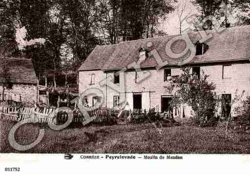 Ville de PEYRELEVADE, carte postale ancienne