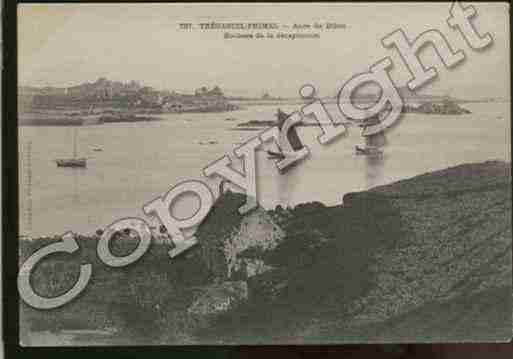Ville de PLOUGASNOU, carte postale ancienne Ville de PLOUGASNOU, carte postale ancienne