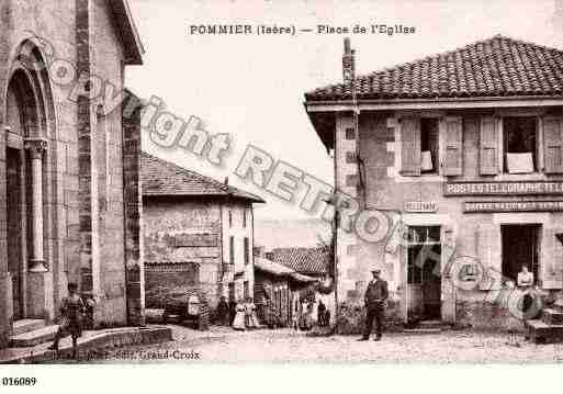 Ville de POMMIERDEBEAUREPAIRE, carte postale ancienne