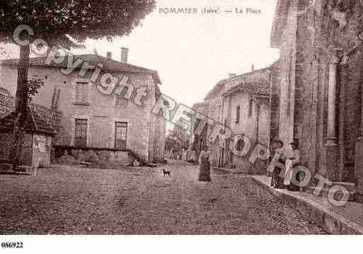 Ville de POMMIERDEBEAUREPAIRE, carte postale ancienne