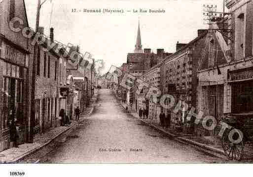 Ville de RENAZE, carte postale ancienne