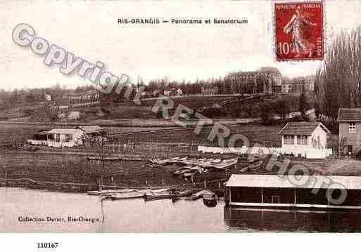 Ville de RISORANGIS, carte postale ancienne