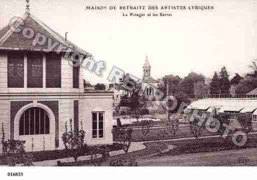 Ville de RISORANGIS, carte postale ancienne