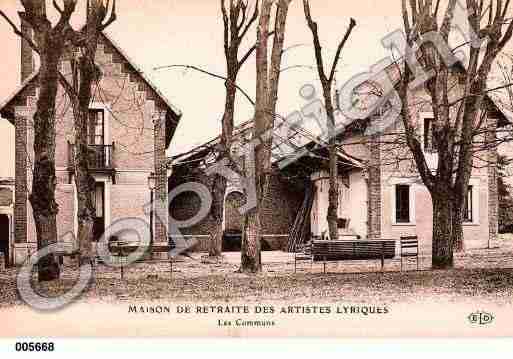 Ville de RISORANGIS, carte postale ancienne Ville de RISORANGIS, carte postale ancienne