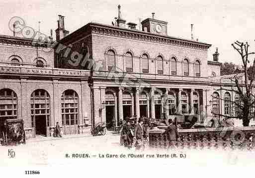 Ville de ROUEN, carte postale ancienne