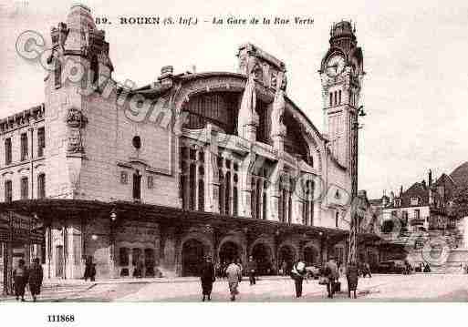 Ville de ROUEN, carte postale ancienne