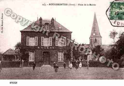 Ville de ROUGEMONTIERS, carte postale ancienne