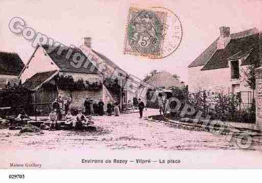Ville de ROZAYENBRIE, carte postale ancienne Ville de ROZAYENBRIE, carte postale ancienne
