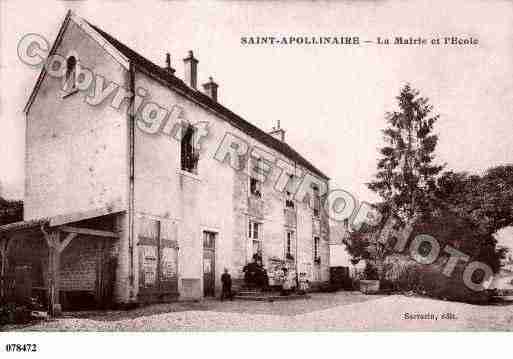 Ville de SAINTAPOLLINAIREDERIAS, carte postale ancienne