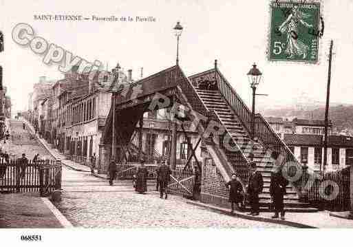 Ville de SAINTETIENNE, carte postale ancienne