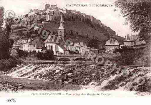 Ville de SAINTFLOUR, carte postale ancienne