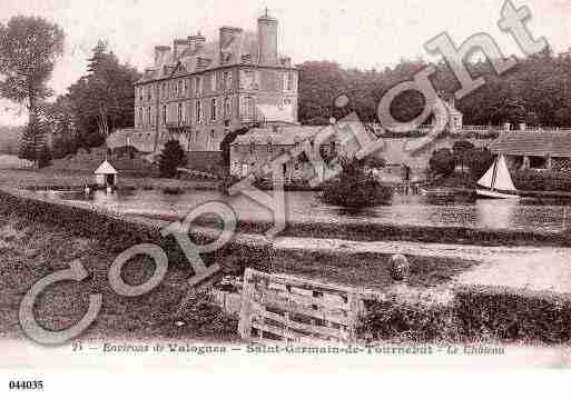 Ville de SAINTGERMAINDETOURNEBUT, carte postale ancienne