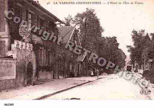 Ville de SAINTMAURDESFOSSES, carte postale ancienne