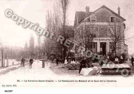 Ville de SAINTMAURDESFOSSES, carte postale ancienne