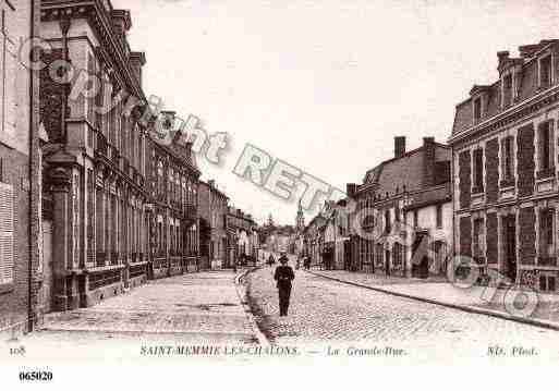 Ville de SAINTMEMMIE, carte postale ancienne