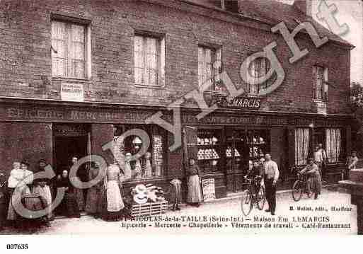 Ville de SAINTNICOLASDELATAILLE, carte postale ancienne