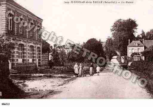 Ville de SAINTNICOLASDELATAILLE, carte postale ancienne