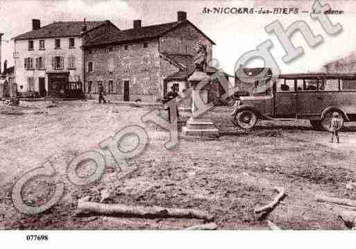 Ville de SAINTNICOLASDESBIEFS, carte postale ancienne