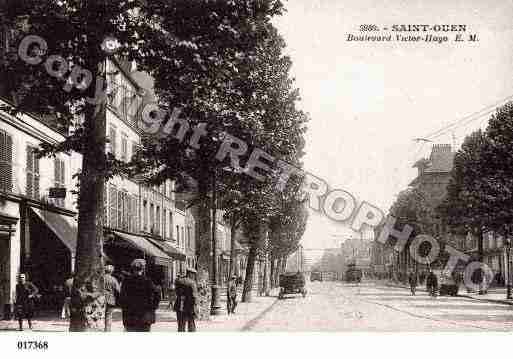 Ville de SAINTOUEN, carte postale ancienne