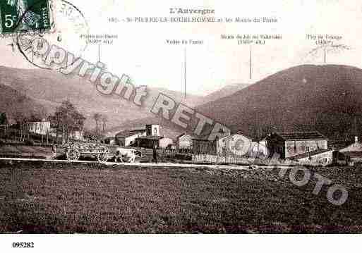 Ville de SAINTPIERRELABOURLHONNE, carte postale ancienne