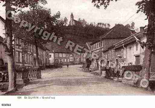 Ville de SAINTQUIRIN, carte postale ancienne