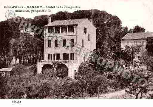 Ville de SANARY, carte postale ancienne