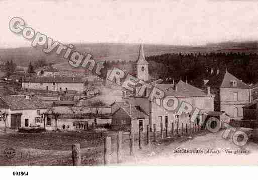 Ville de SOMMEDIEUE, carte postale ancienne Ville de SOMMEDIEUE, carte postale ancienne