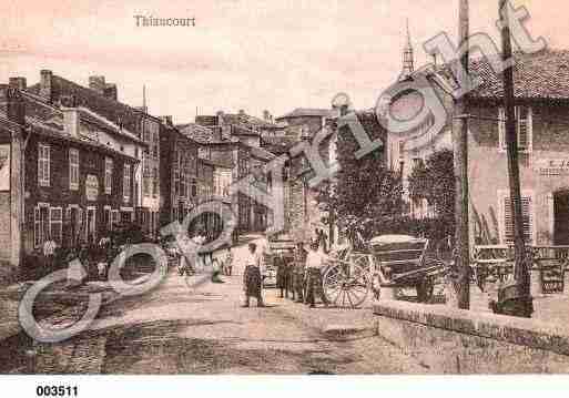 Ville de THIAUCOURTREGNIEVILLE, carte postale ancienne