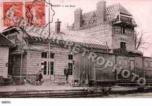 Ville de VALDEVESLE, carte postale ancienne