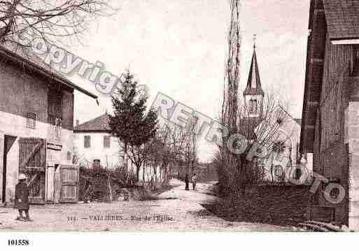 Ville de VALLIERES, carte postale ancienne