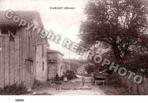 Ville de VARNEY, carte postale ancienne