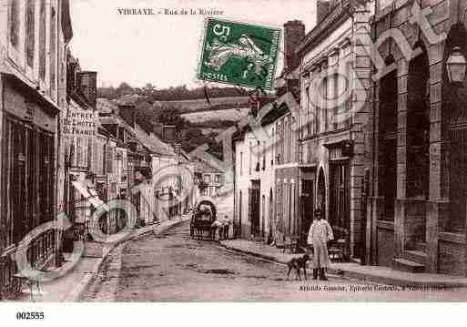 Ville de VIBRAYE, carte postale ancienne