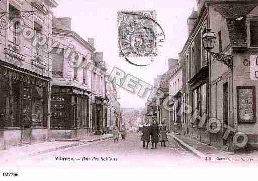 Ville de VIBRAYE, carte postale ancienne