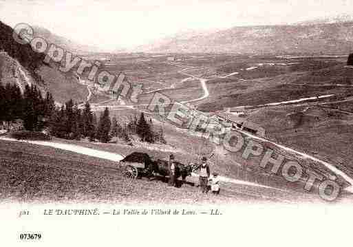Ville de VILLARDDELANS, carte postale ancienne