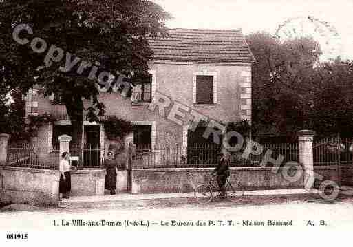 Ville de VILLEAUXDAMES(LA), carte postale ancienne