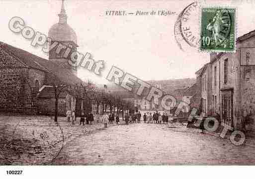 Ville de VITREYSURMANCE, carte postale ancienne