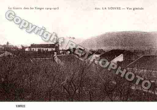 Ville de VOIVRE(LA), carte postale ancienne