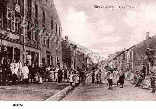 Ville de YUTZ, carte postale ancienne