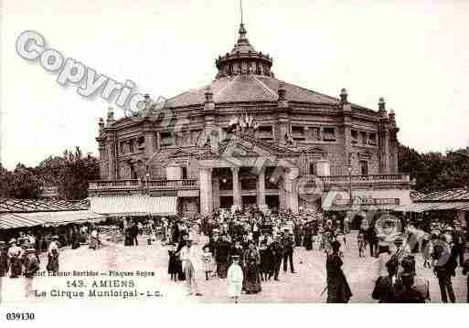 Ville de AMIENS, carte postale ancienne