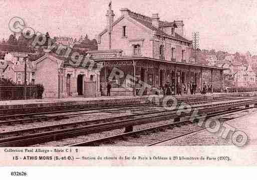 Ville de ATHISMONS, carte postale ancienne