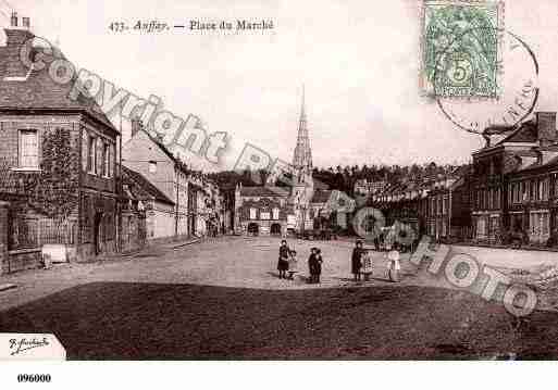 Ville de AUFFAY, carte postale ancienne