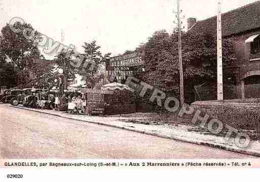 Ville de BAGNEAUXSURLOING, carte postale ancienne