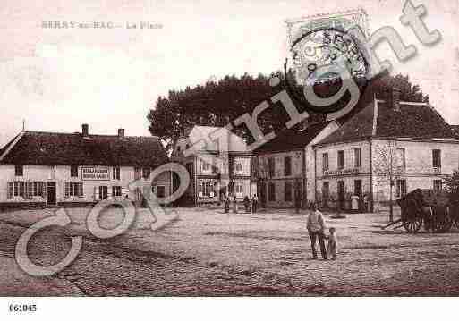 Ville de BERRYAUBAC, carte postale ancienne