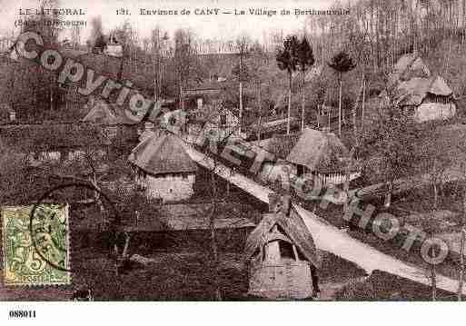 Ville de BERTHEAUVILLE, carte postale ancienne